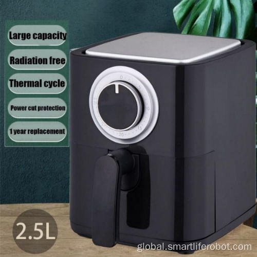 Small Air Fryer Food Grade Small Mini 2.5L Air Fryer Supplier